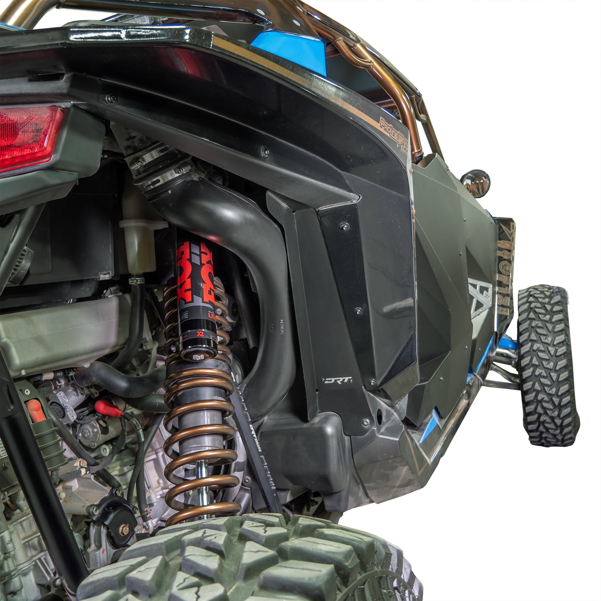 DRT RZR Pro R Aluminum Rear Inner Fender Guards