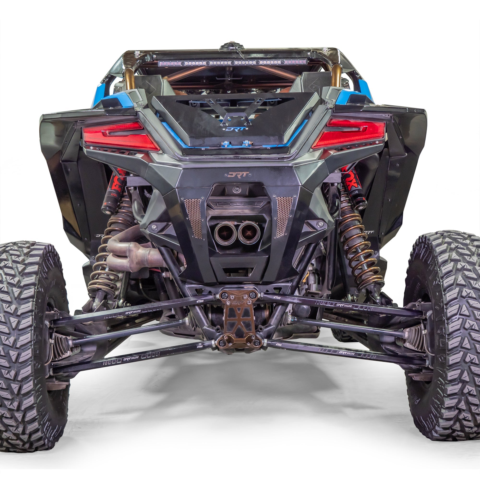 DRT RZR Pro R Aluminum Rear Inner Fender Guards
