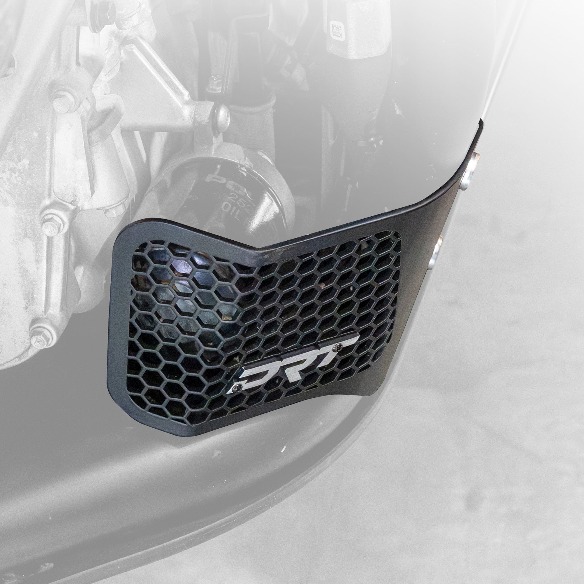DRT Motorsports Aluminum Oil Filter Guard for Polaris RZR Pro R - Enhanced Protection + Durable Aluminum (2022+)