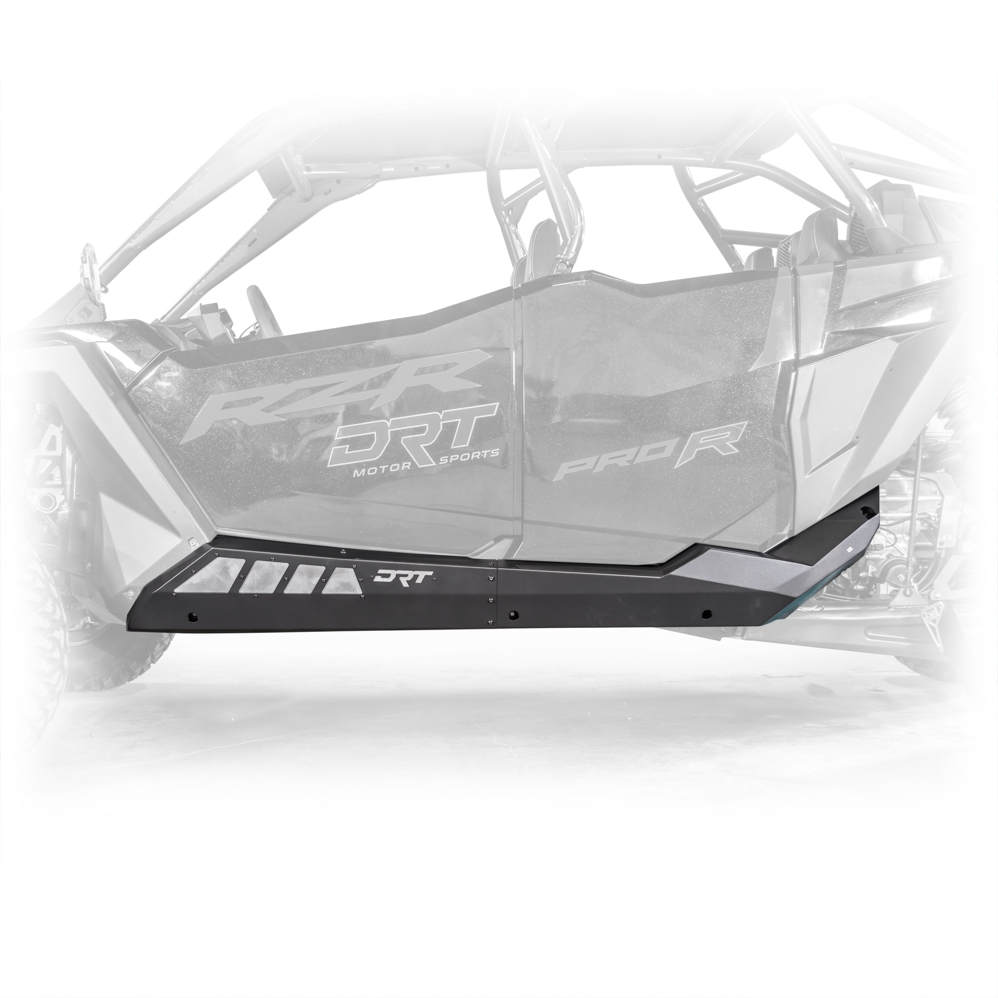 DRT Polaris RZR Pro Series 4-Seat Rock Sliders - Trail Protection + Customization (2020+)