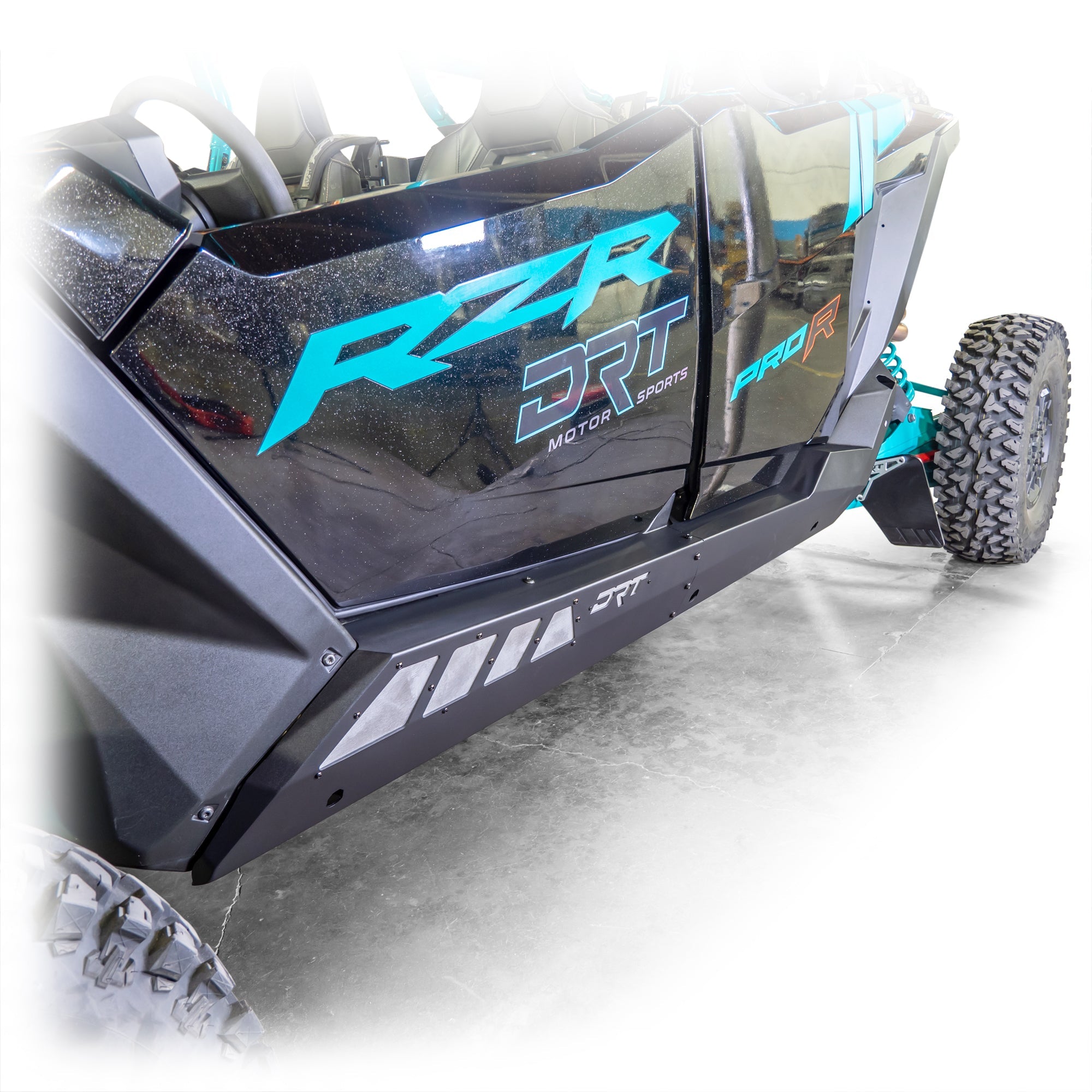 2020+ Polaris RZR Pro Series 4-Seat Rock Sliders by DRT Motorsports