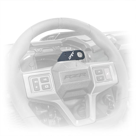 Steering Wheel Single Push-To-Talk Plate for Polaris RZR 2020+ by DRT Motorsports