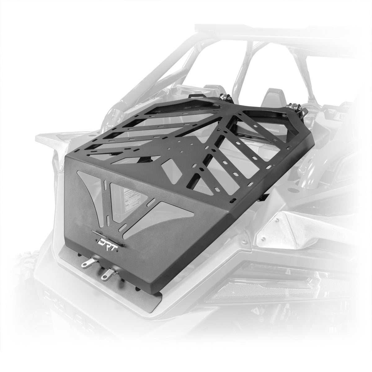 Tire Carrier/Adventure Rack V2.0 for Polaris RZR Pro Series by DRT Motorsports