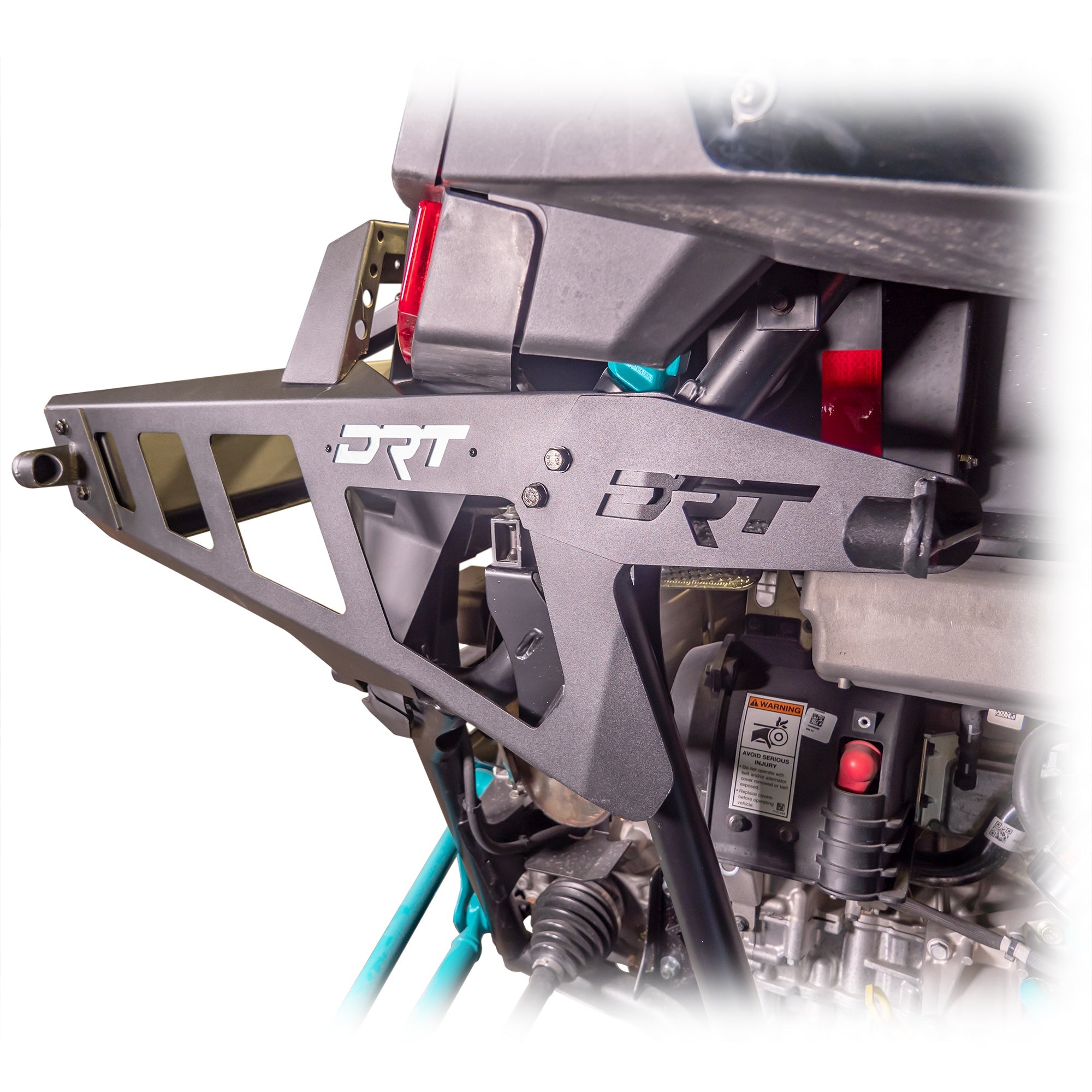 DRT Polaris Pro R Desert Runner Fixed Tire Carrier Jack Holder Kit