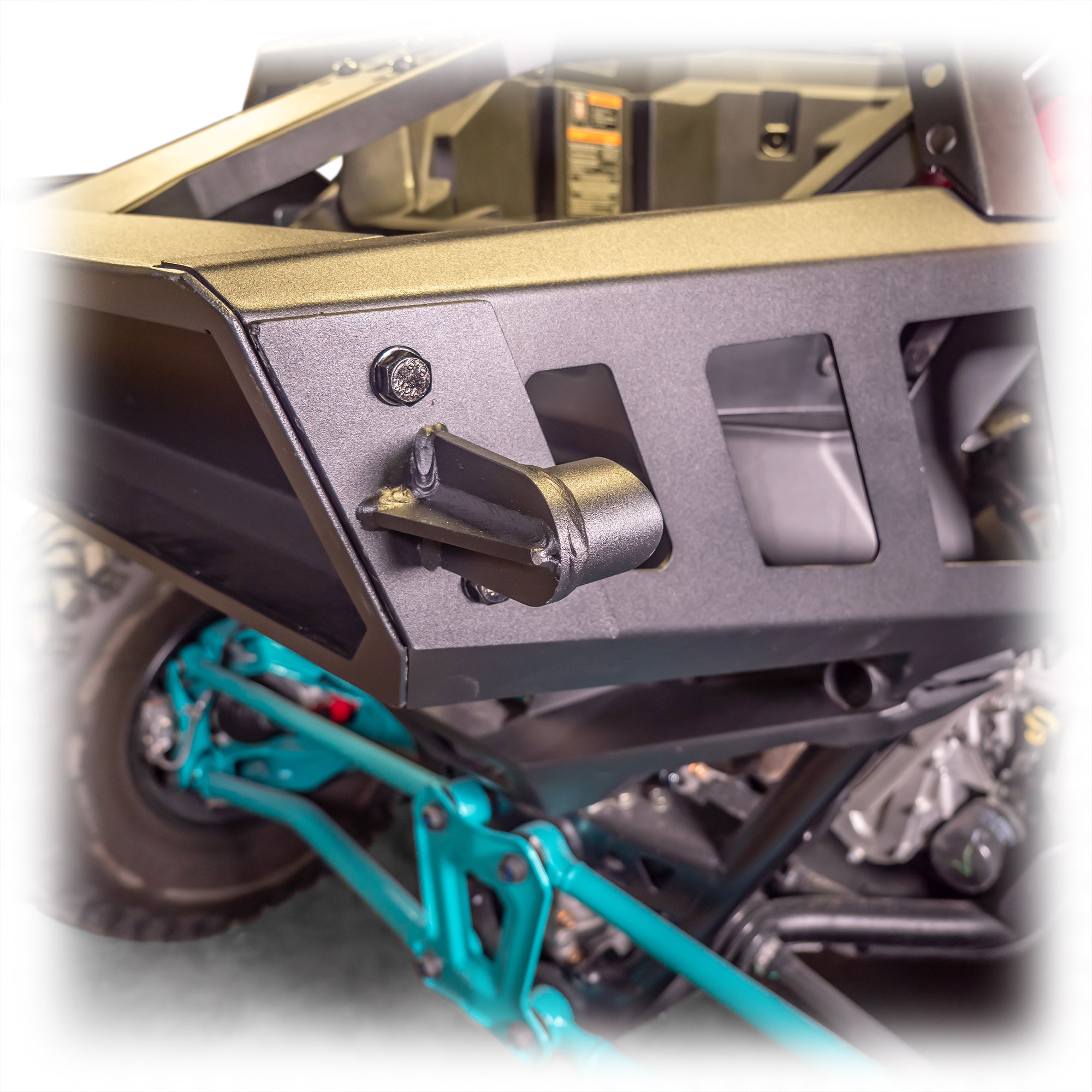 DRT Polaris Pro R Desert Runner Fixed Tire Carrier Jack Holder Kit