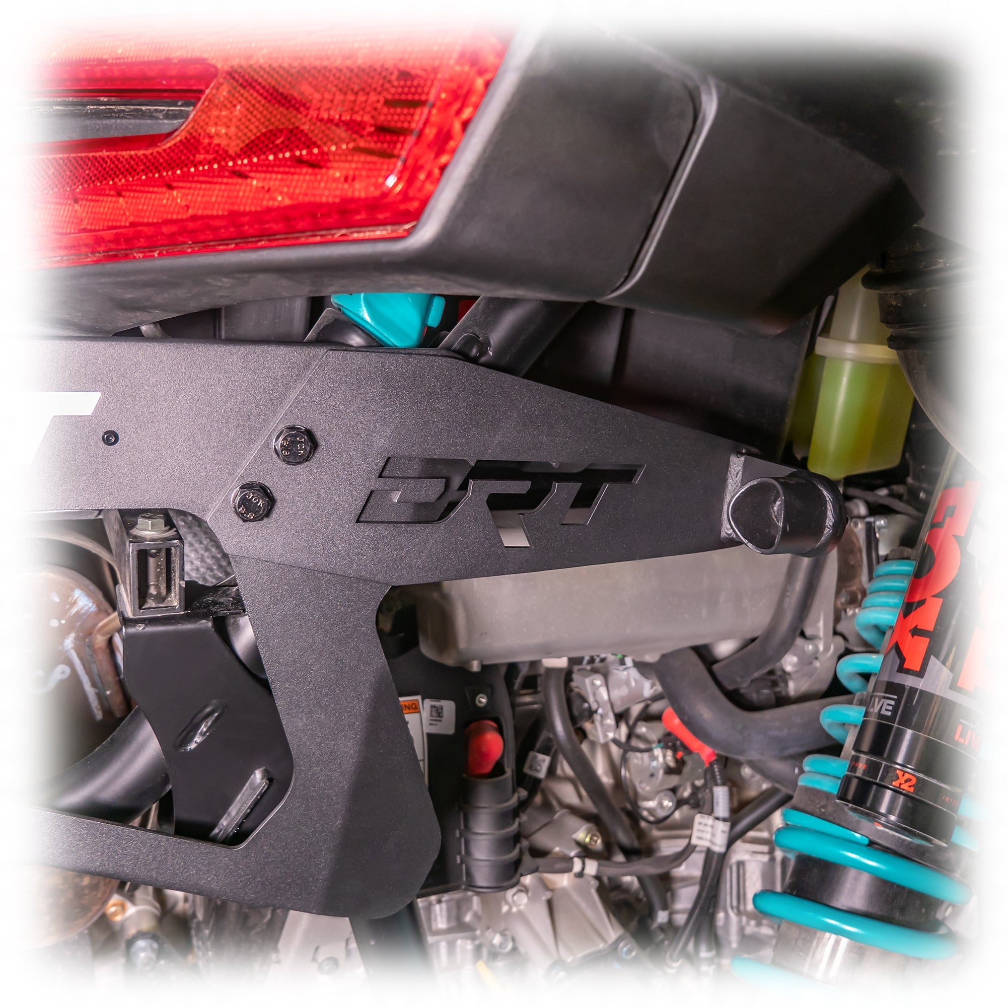 DRT Polaris Pro R Desert Runner Fixed Tire Carrier Jack Holder Kit
