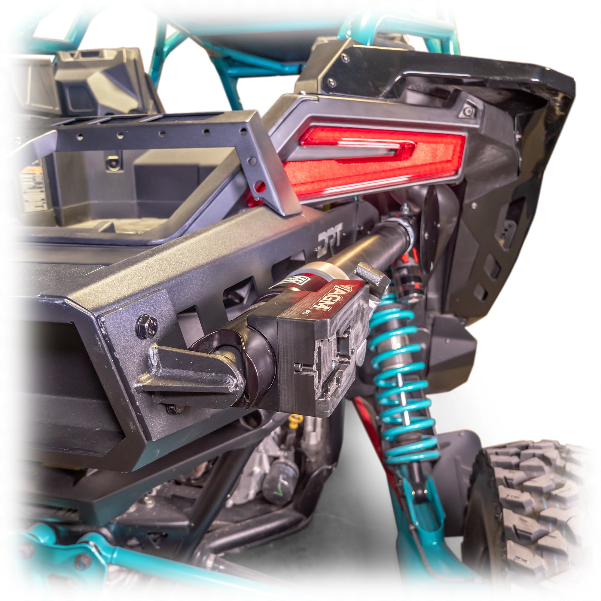 DRT Polaris Pro R Desert Runner Fixed Tire Carrier Jack Holder Kit