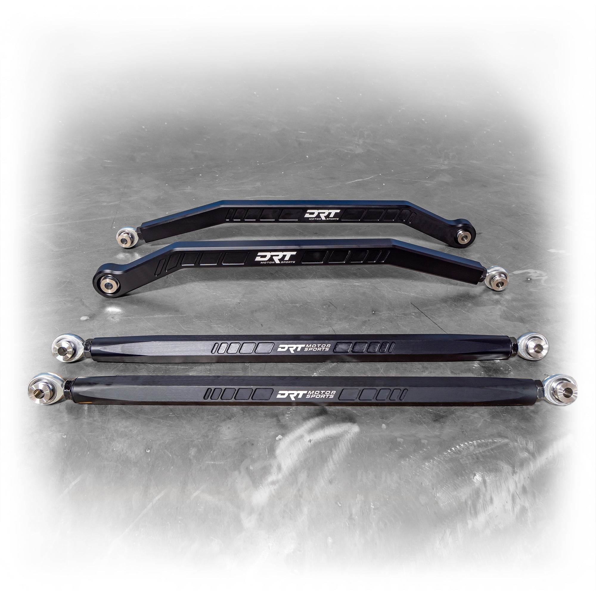 DRT Motorsports Polaris RZR Pro XP/4 Billet Aluminum High Clearance Radius Rod Set