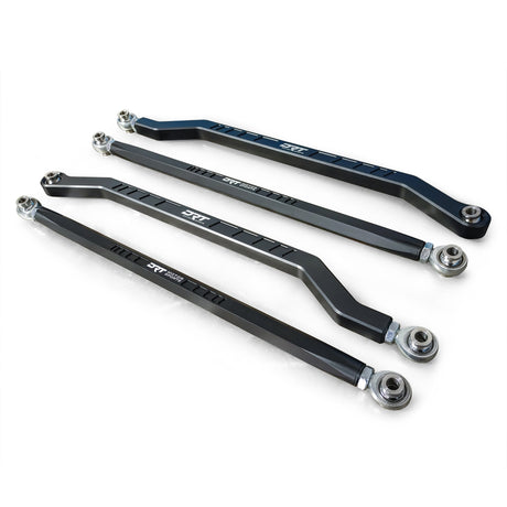 Billet Aluminum High Clearance Radius Rod Set for Polaris Pro R/Turbo R by DRT Motorsports