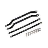 Billet Aluminum Race Series 7075 XD High Clearance Radius Rod Set For Polaris Pro R / Pro S / Turbo R