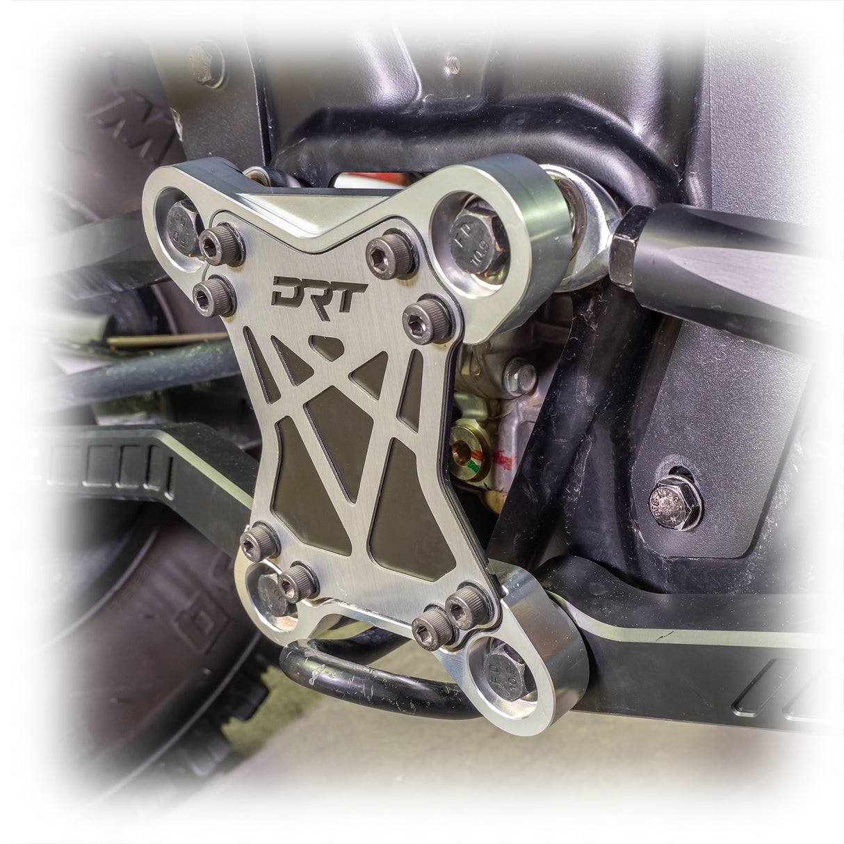 Polaris RZR XP 3-Piece Radius Rod Reinforcement Plate (M12)