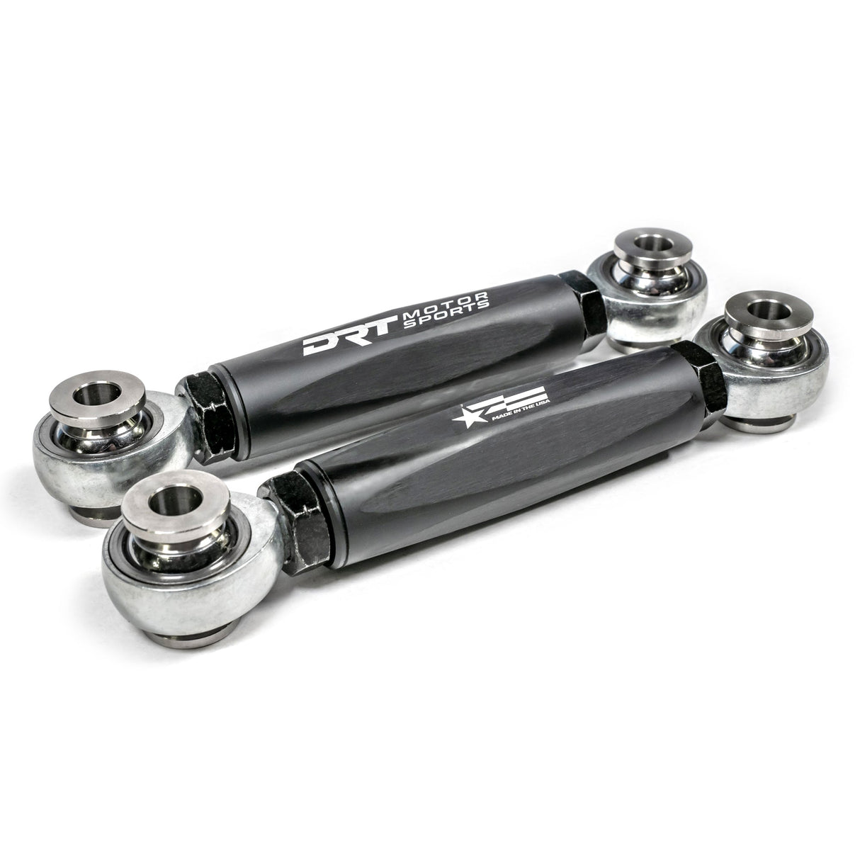 Polaris RZR XP Billet Aluminum Hex Bar Adjustable Rear Sway Bar Link Kit (M12)