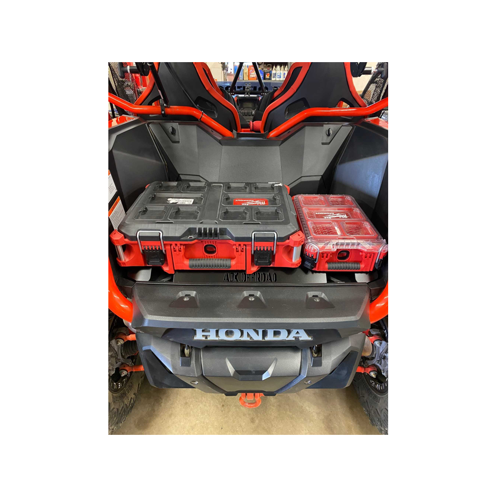 Photo of Honda Talon Milwaukee Packout Mount 1.5 by AJK Offroad - Premium for UTVs / Side by Sides