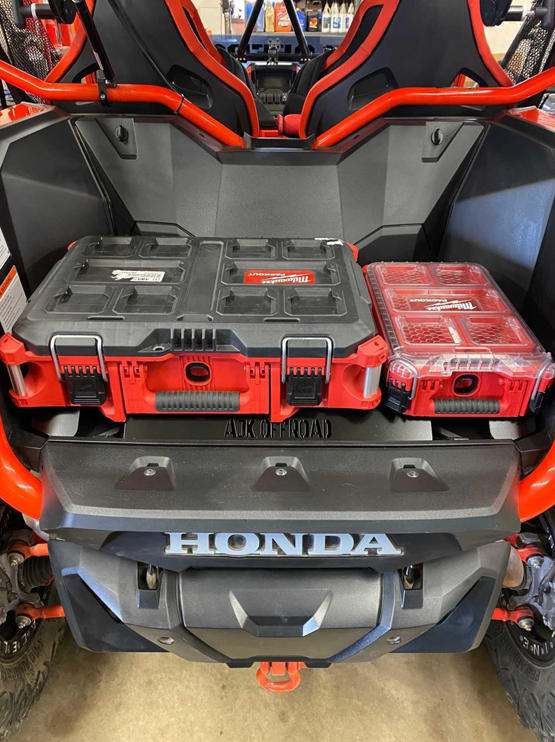 Photo of Honda Talon Milwaukee Packout Mount 1.5 by AJK Offroad - Premium for UTVs / Side by Sides