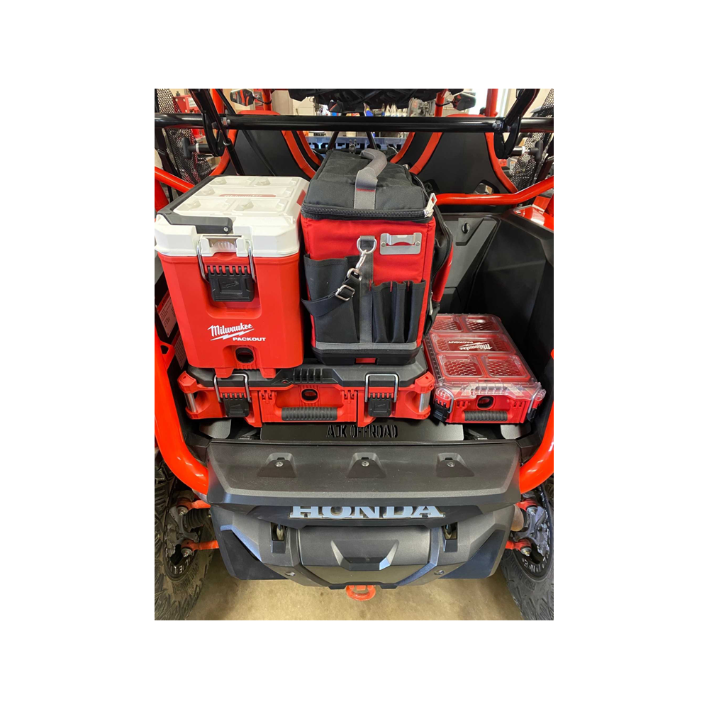 Photo of Honda Talon Milwaukee Packout Mount 1.5 by AJK Offroad - Premium for UTVs / Side by Sides