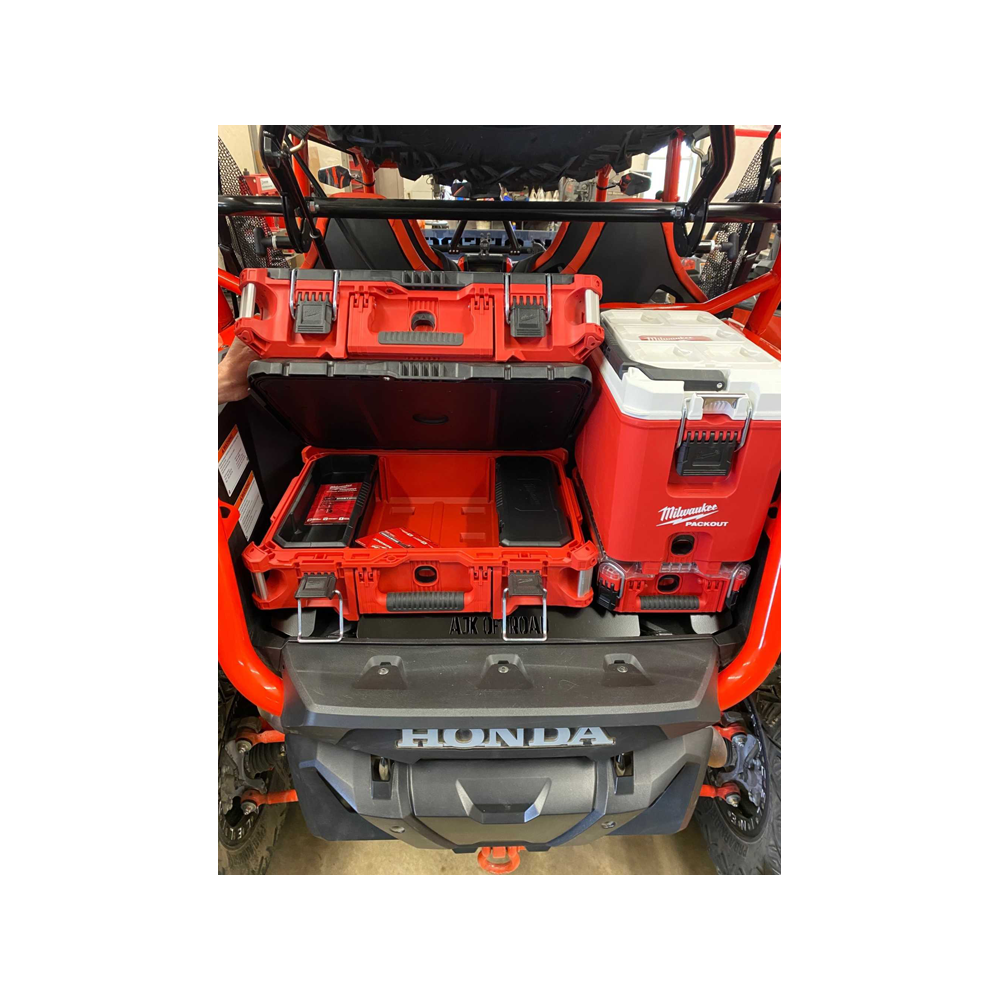 Photo of Honda Talon Milwaukee Packout Mount 1.5 by AJK Offroad - Premium for UTVs / Side by Sides