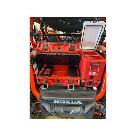 Photo of Honda Talon Milwaukee Packout Mount 1.5 by AJK Offroad - Premium for UTVs / Side by Sides