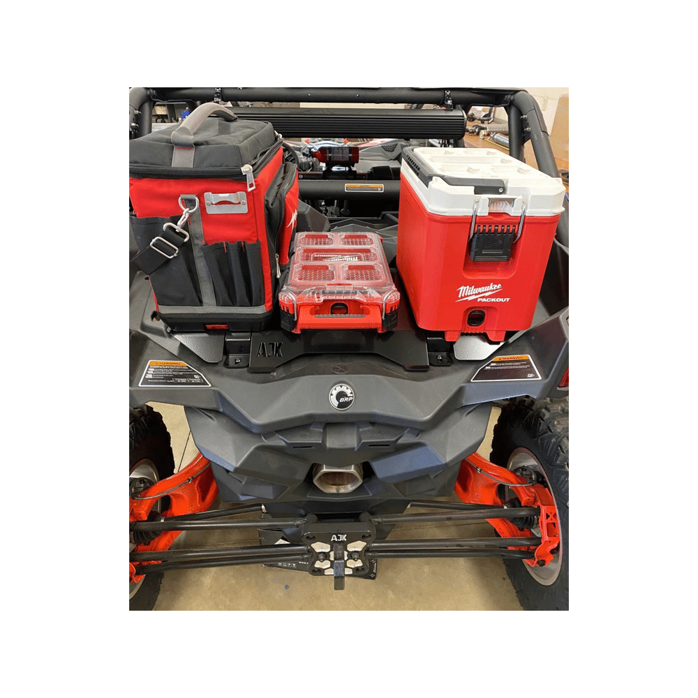 Photo of Can-Am X3 Milwaukee Packout Mount 1.5 by AJK Offroad - Premium for UTVs / Side by Sides