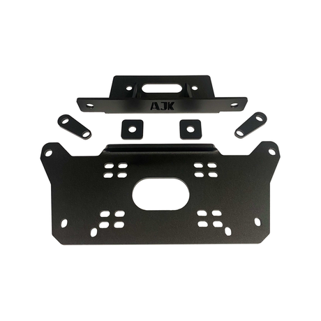 Photo of Honda Talon Winch Plate by AJK Offroad - Premium for UTVs / Side by Sides