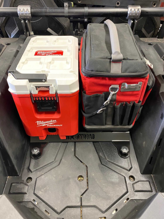 Photo of POLARIS RZR Packout Mount Short by AJK Offroad - Premium for UTVs / Side by Sides