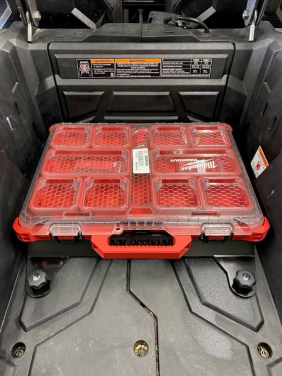 Photo of POLARIS RZR Packout Mount Short by AJK Offroad - Premium for UTVs / Side by Sides