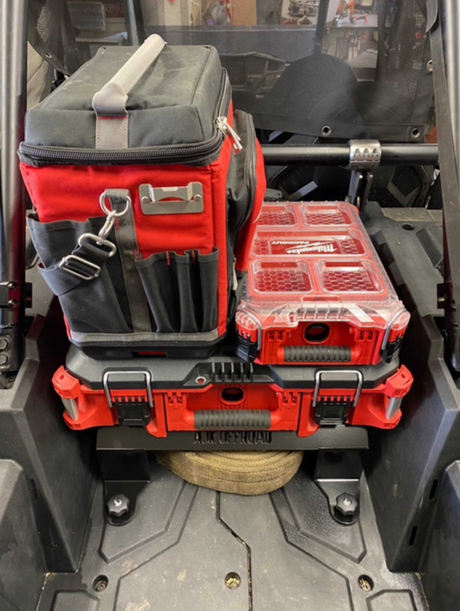 Photo of Polaris RZR Packout Mount Tall by AJK Offroad - Premium for UTVs / Side by Sides