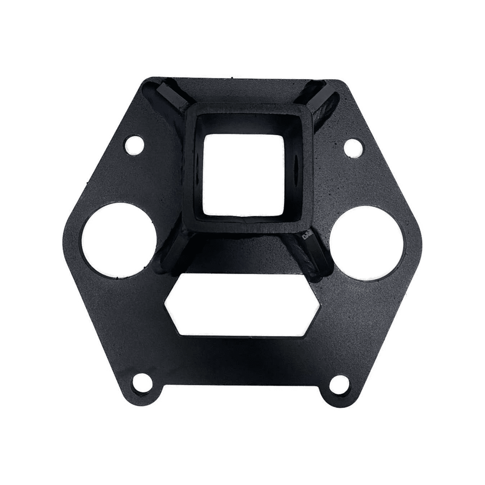Photo of Polaris RZR XP Turbo Rear Receiver Hitch by AJK Offroad - Premium for UTVs / Side by Sides