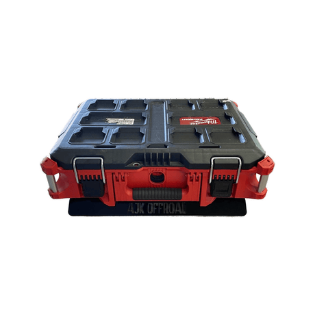 Photo of Universal Milwaukee Packout Mount 1.0 by AJK Offroad - Premium for UTVs / Side by Sides