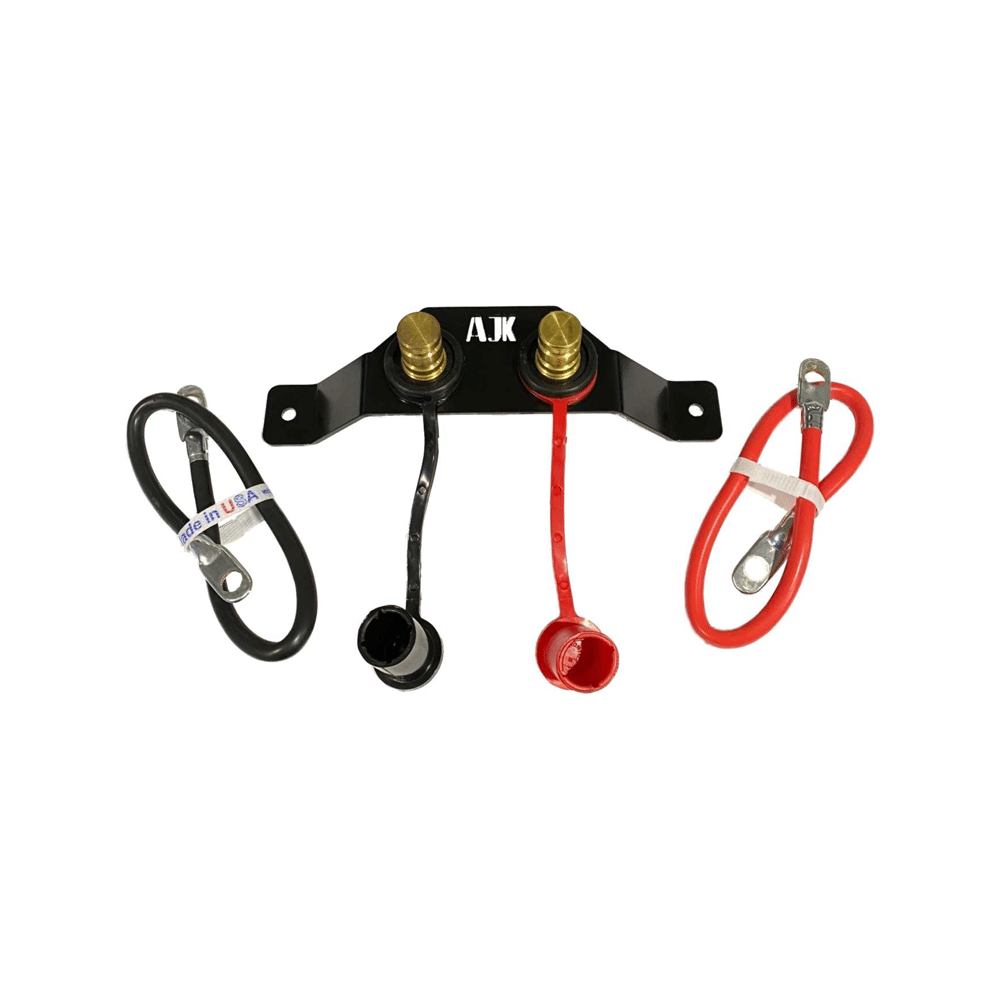 Photo of Battery Terminal Relocation Kit by AJK Offroad - Premium for UTVs / Side by Sides