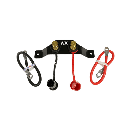 Photo of Battery Terminal Relocation Kit by AJK Offroad - Premium for UTVs / Side by Sides