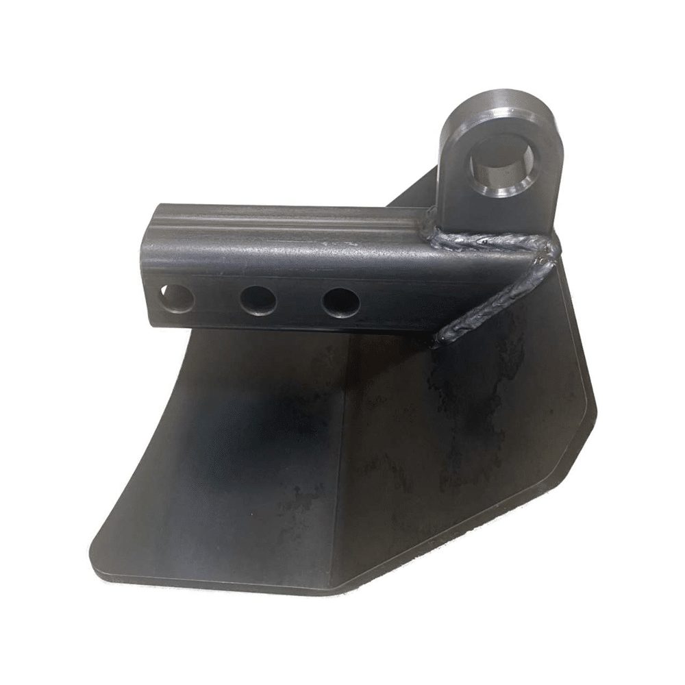 Photo of Hitch Skid with Recovery Point Short by AJK Offroad - Premium for UTVs / Side by Sides