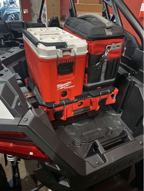 Photo of Polaris RZR PRO XP / Turbo R / Pro S Packout Mount by AJK Offroad - Premium for UTVs / Side by Sides