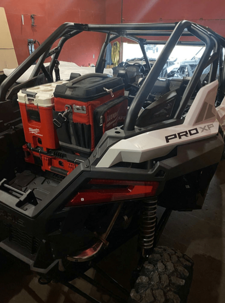 Photo of Polaris RZR PRO XP / Turbo R / Pro S Packout Mount by AJK Offroad - Premium for UTVs / Side by Sides