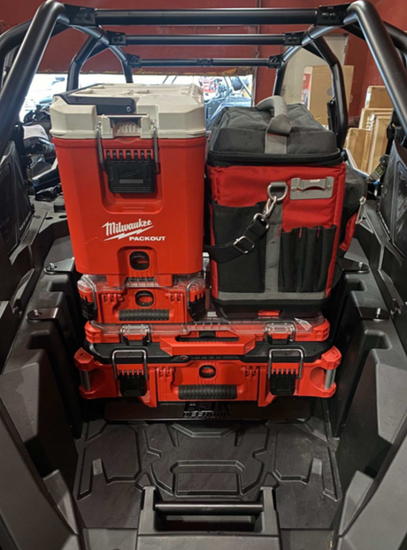 Photo of Polaris RZR PRO XP / Turbo R / Pro S Packout Mount by AJK Offroad - Premium for UTVs / Side by Sides