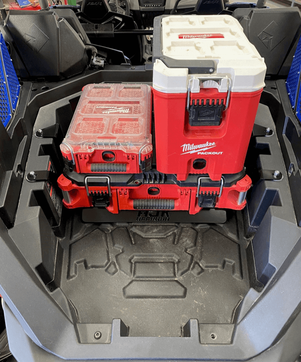 Photo of Polaris RZR PRO R Packout Mount by AJK Offroad - Premium for UTVs / Side by Sides