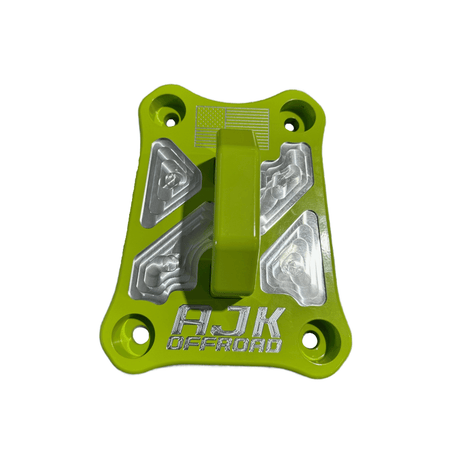 Photo of Polaris Pro R / Turbo R Billet Radius Rod Plate / Pull Plate by AJK Offroad - Premium for UTVs / Side by Sides