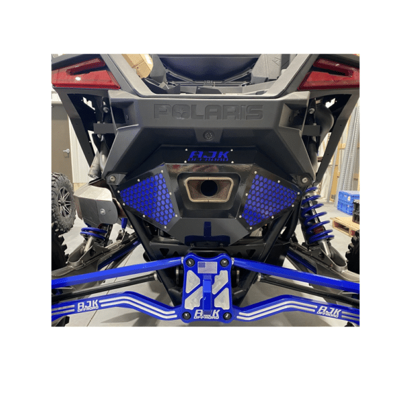 Polaris Pro R Exhaust Cover | Heavy-Duty Protection for High-Performance Riders