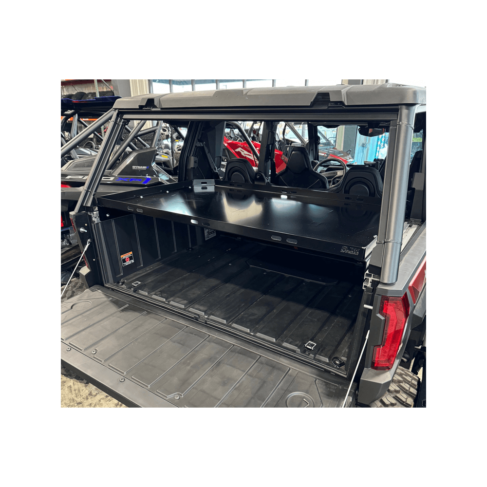 Photo of Polaris Xpedition Bed Tray by AJK Offroad - Premium Storage for UTVs / Side by Sides