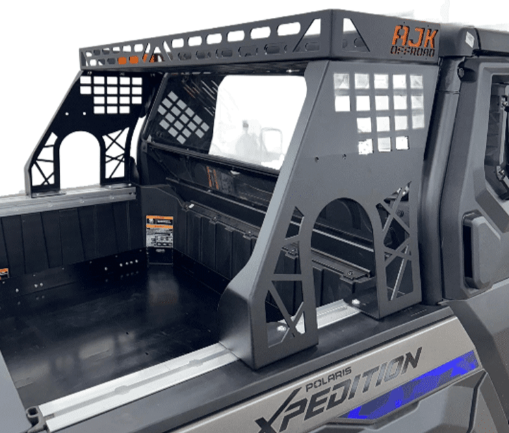 Photo of Polaris Xpedition Headache Rack 1/2 Rack by AJK Offroad - Premium for UTVs / Side by Sides