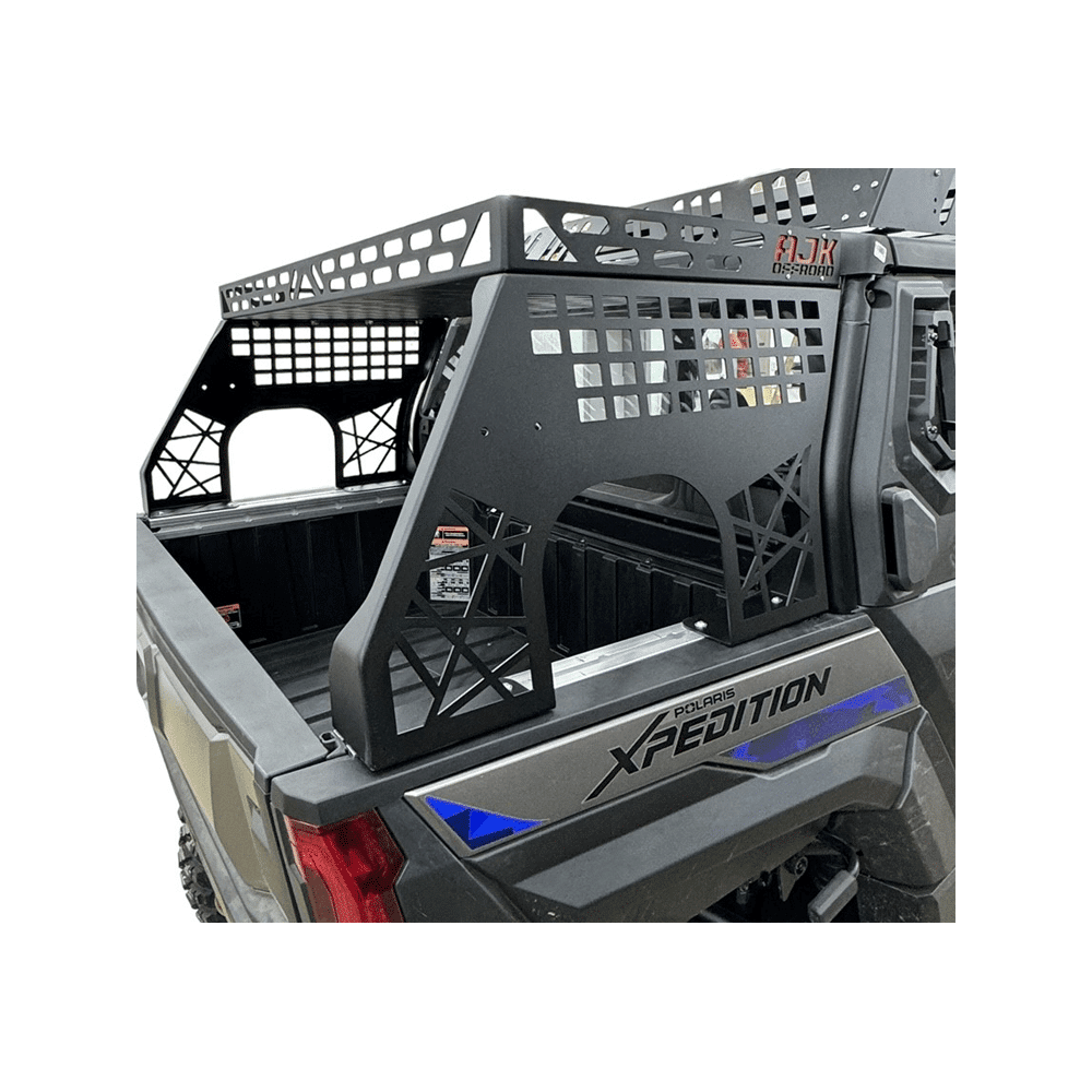 Photo of Polaris Xpedition Headache Rack 3/4 Rack by AJK Offroad - Premium Storage for UTVs / Side by Sides