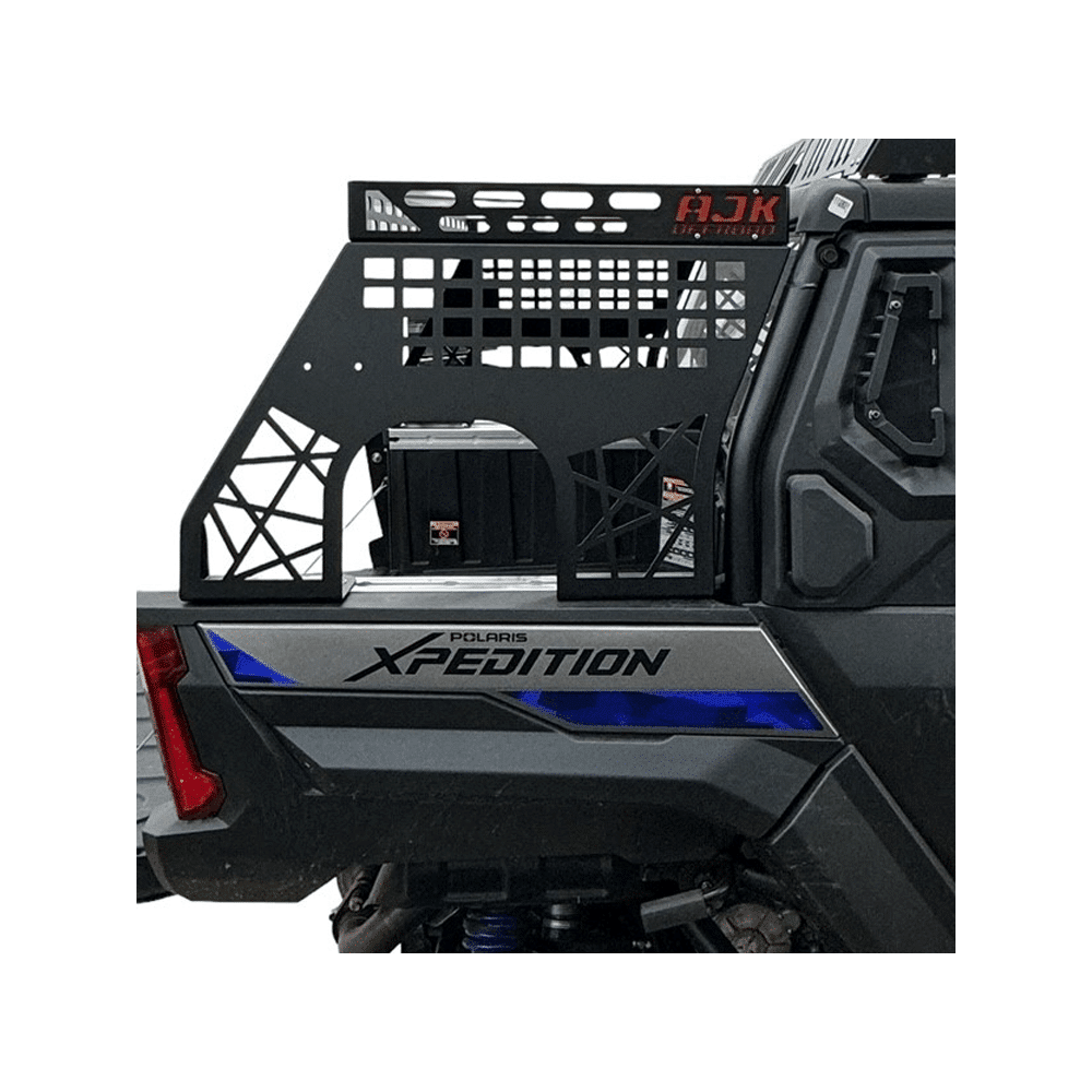 Photo of Polaris Xpedition Headache Rack 3/4 Rack by AJK Offroad - Premium Storage for UTVs / Side by Sides
