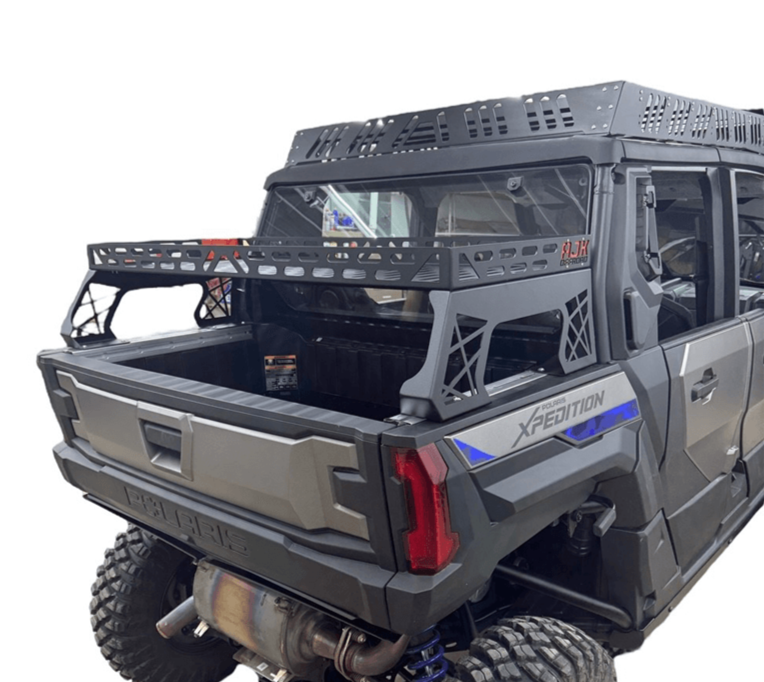 Photo of Polaris Xpedition Short Headache Rack 3/4 Rack by AJK Offroad - Premium for UTVs / Side by Sides