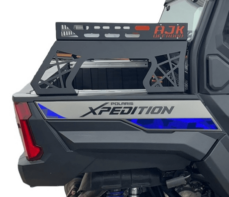Photo of Polaris Xpedition Short Headache Rack 3/4 Rack by AJK Offroad - Premium for UTVs / Side by Sides