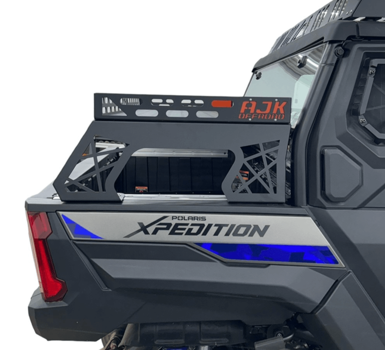 Photo of Polaris Xpedition Short Headache Rack 3/4 Rack by AJK Offroad - Premium for UTVs / Side by Sides