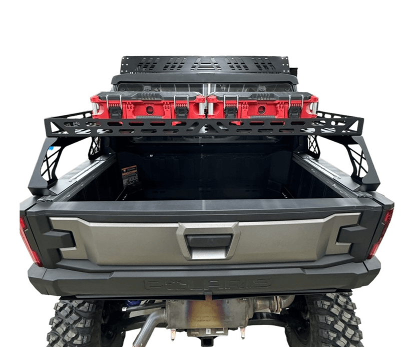 Photo of Polaris Xpedition Short Headache Rack 3/4 Rack by AJK Offroad - Premium for UTVs / Side by Sides