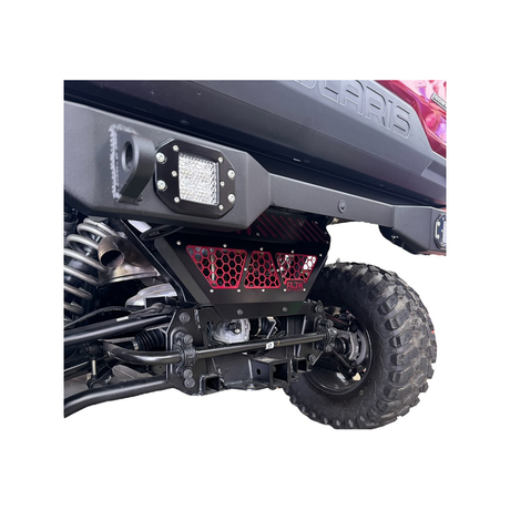 Photo of Polaris Ranger 1500XD Exhaust cover by AJK Offroad - Premium for UTVs / Side by Sides
