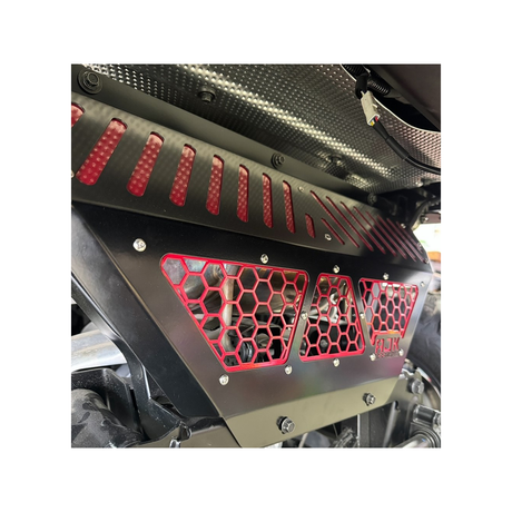 Photo of Polaris Ranger 1500XD Exhaust cover by AJK Offroad - Premium for UTVs / Side by Sides