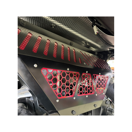 Photo of Polaris Ranger 1500XD Exhaust cover by AJK Offroad - Premium for UTVs / Side by Sides