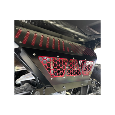 Photo of Polaris Ranger 1500XD Exhaust cover by AJK Offroad - Premium for UTVs / Side by Sides