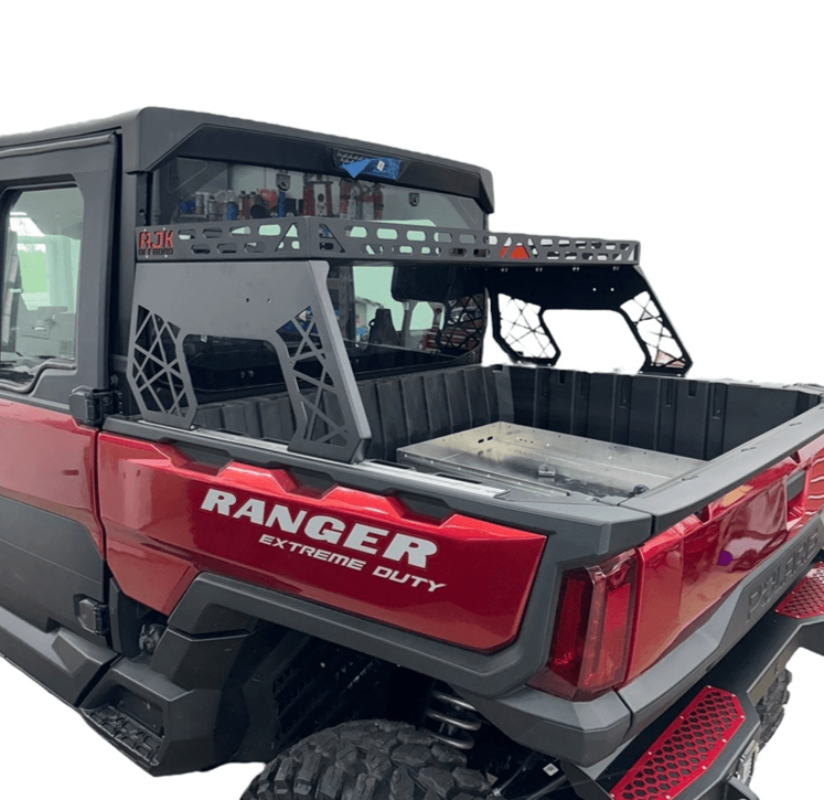 Photo of Polaris Ranger 1500XD Short Headache Rack 3/4 Rack by AJK Offroad - Premium for UTVs / Side by Sides